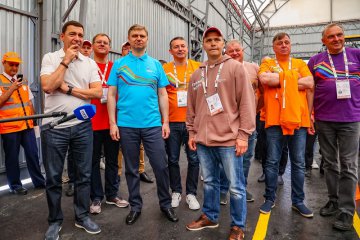 Встреча с конкурсантами финала Чемпионата профессионалов ОАО «РЖД»