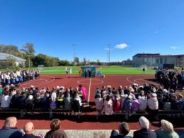 Стадион открыли в День знаний