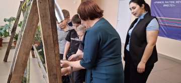 Мастер-классы для кирилловских школьников