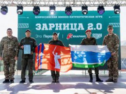 Отряд Свердловской области вошёл в топ-10 по итогам Всероссийской военно-патриотической игры «Зарница 2.0»